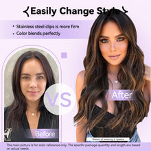 Load image into Gallery viewer, Remy Human Hair Clip-in Hair Extensions
