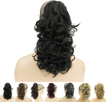 Load image into Gallery viewer, Curly Hair Short Claw Ponytail Extensions
