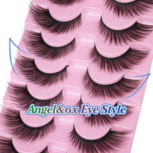 Load image into Gallery viewer, Mink Lashes DD Curl Russian Strip Lashes
