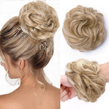 Load image into Gallery viewer, Synthetic Messy Bun Hair Piece for Women
