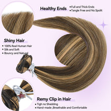 Load image into Gallery viewer, Remy Human Hair Clip-in Hair Extensions
