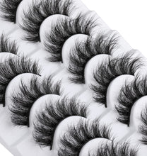 Load image into Gallery viewer, Mink Lashes DD Curl Russian Strip Lashes
