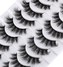 Load image into Gallery viewer, Mink Lashes DD Curl Russian Strip Lashes
