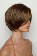 Load image into Gallery viewer, Maggie Synthetic Average Size Short Length Layered Bob Wig
