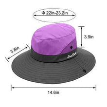 Load image into Gallery viewer, Wide Brim UV Protection Sun Hat Hat Wig Store
