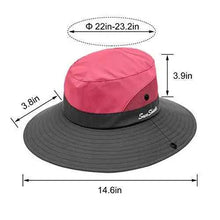 Load image into Gallery viewer, Wide Brim UV Protection Sun Hat Hat Wig Store
