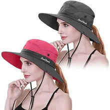 Load image into Gallery viewer, Wide Brim UV Protection Sun Hat Hat Wig Store
