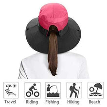 Load image into Gallery viewer, Wide Brim UV Protection Sun Hat Hat Wig Store
