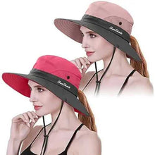 Load image into Gallery viewer, Wide Brim UV Protection Sun Hat Hat Wig Store
