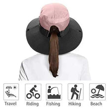 Load image into Gallery viewer, Wide Brim UV Protection Sun Hat Hat Wig Store
