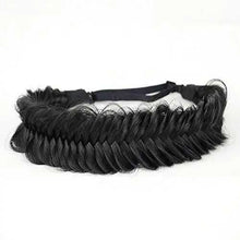 Load image into Gallery viewer, Wide Fishtail Braided Headband Elastic Stretch Hairpiece Headband Wig Store
