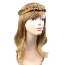 Load image into Gallery viewer, Wide Fishtail Braided Headband Elastic Stretch Hairpiece Headband Wig Store
