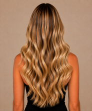 Load image into Gallery viewer, Chanel – Blonde Balayage Virgin Human Hair Wig | HD Lace Front | Styles Collection
