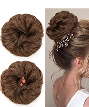 Load image into Gallery viewer, Messy Hair Bun Wig Store
