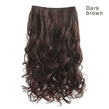 Load image into Gallery viewer, 3/4 Curly Wavy Clips in on Synthetic Hair Extensions Hair Extensions Wig Store
