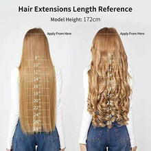 Load image into Gallery viewer, 3/4 Curly Wavy Clips in on Synthetic Hair Extensions Hair Extensions Wig Store
