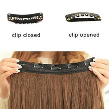 Load image into Gallery viewer, 3/4 Curly Wavy Clips in on Synthetic Hair Extensions Hair Extensions Wig Store
