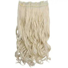 Load image into Gallery viewer, 3/4 Curly Wavy Clips in on Synthetic Hair Extensions Hair Extensions Wig Store
