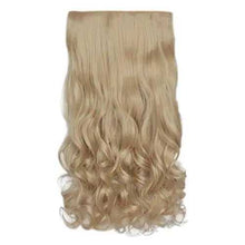 Load image into Gallery viewer, 3/4 Curly Wavy Clips in on Synthetic Hair Extensions Hair Extensions Wig Store
