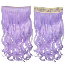 Load image into Gallery viewer, 3/4 Curly Wavy Clips in on Synthetic Hair Extensions Hair Extensions Wig Store
