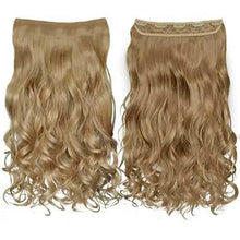 Load image into Gallery viewer, 3/4 Curly Wavy Clips in on Synthetic Hair Extensions Hair Extensions Wig Store
