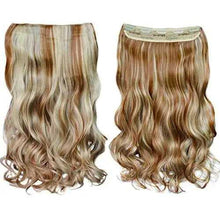 Load image into Gallery viewer, 3/4 Curly Wavy Clips in on Synthetic Hair Extensions Hair Extensions Wig Store
