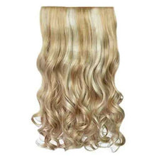 Load image into Gallery viewer, 3/4 Curly Wavy Clips in on Synthetic Hair Extensions Hair Extensions Wig Store
