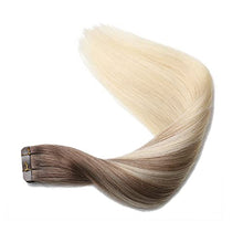 Load image into Gallery viewer, Human Hair Tape in Extensions Ombre Baylage Hair 14 Inch Tape in Extensions Wig Store
