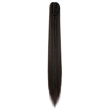 Load image into Gallery viewer, Clip in Hairpiece Ponytail Extension Claw Wig Store 
