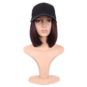 Baseball Hat Wig 12 inch Wig Store