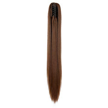 Load image into Gallery viewer, Clip in Hairpiece Ponytail Extension Claw Wig Store 

