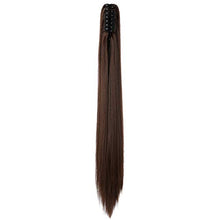 Load image into Gallery viewer, Clip in Hairpiece Ponytail Extension Claw Wig Store 

