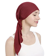 Load image into Gallery viewer, Pleated headwear Turban headcover Wig Store
