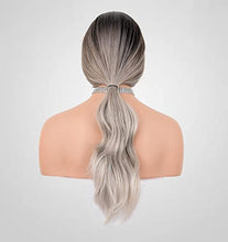 Load image into Gallery viewer, Wavy Silver Platinum Grey Mixed Wig Wig Store 
