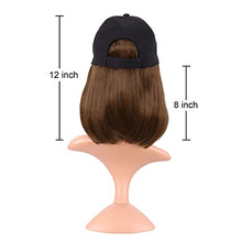 Load image into Gallery viewer, Baseball Hat Wig 12 inch Wig Store
