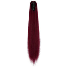 Load image into Gallery viewer, Clip in Hairpiece Ponytail Extension Claw Wig Store 
