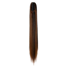 Load image into Gallery viewer, Clip in Hairpiece Ponytail Extension Claw Wig Store 
