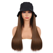 Load image into Gallery viewer, Hat with Long Hair Attached Wig Store 
