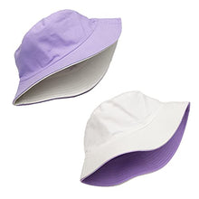 Load image into Gallery viewer, Reversible Summer Sun Bucket Hat for Women Wig Store
