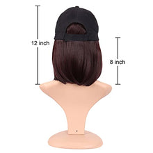 Load image into Gallery viewer, Baseball Hat Wig 12 inch Wig Store
