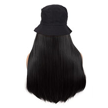 Load image into Gallery viewer, Hat with Long Hair Attached Wig Store 
