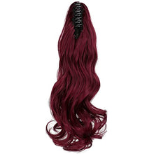 Load image into Gallery viewer, Clip in Hairpiece Ponytail Extension Claw Wig Store 
