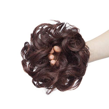 Curly Messy Hair Bun Extension Updo Hairpiece Wig Store