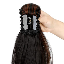 Load image into Gallery viewer, Clip in Hairpiece Ponytail Extension Claw Wig Store 
