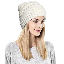 Load image into Gallery viewer, Satin lined Knit Beanie Hat Wig Store 
