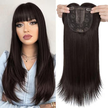 Load image into Gallery viewer, Premium Synthetic Fibre Hair Topper -18 inches Wig Store All Products
