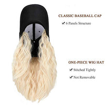 Load image into Gallery viewer, Baseball Cap Hair with 14 Inch Wavy Hair Wig Store
