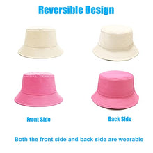 Load image into Gallery viewer, Reversible Summer Sun Bucket Hat for Women Wig Store
