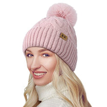 Load image into Gallery viewer, Fleece Knitted Winter Hat Wig Store All Products
