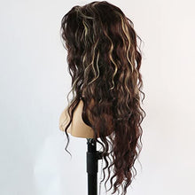 Load image into Gallery viewer, Curly blonde brown reverse ombre wig Wig Store 
